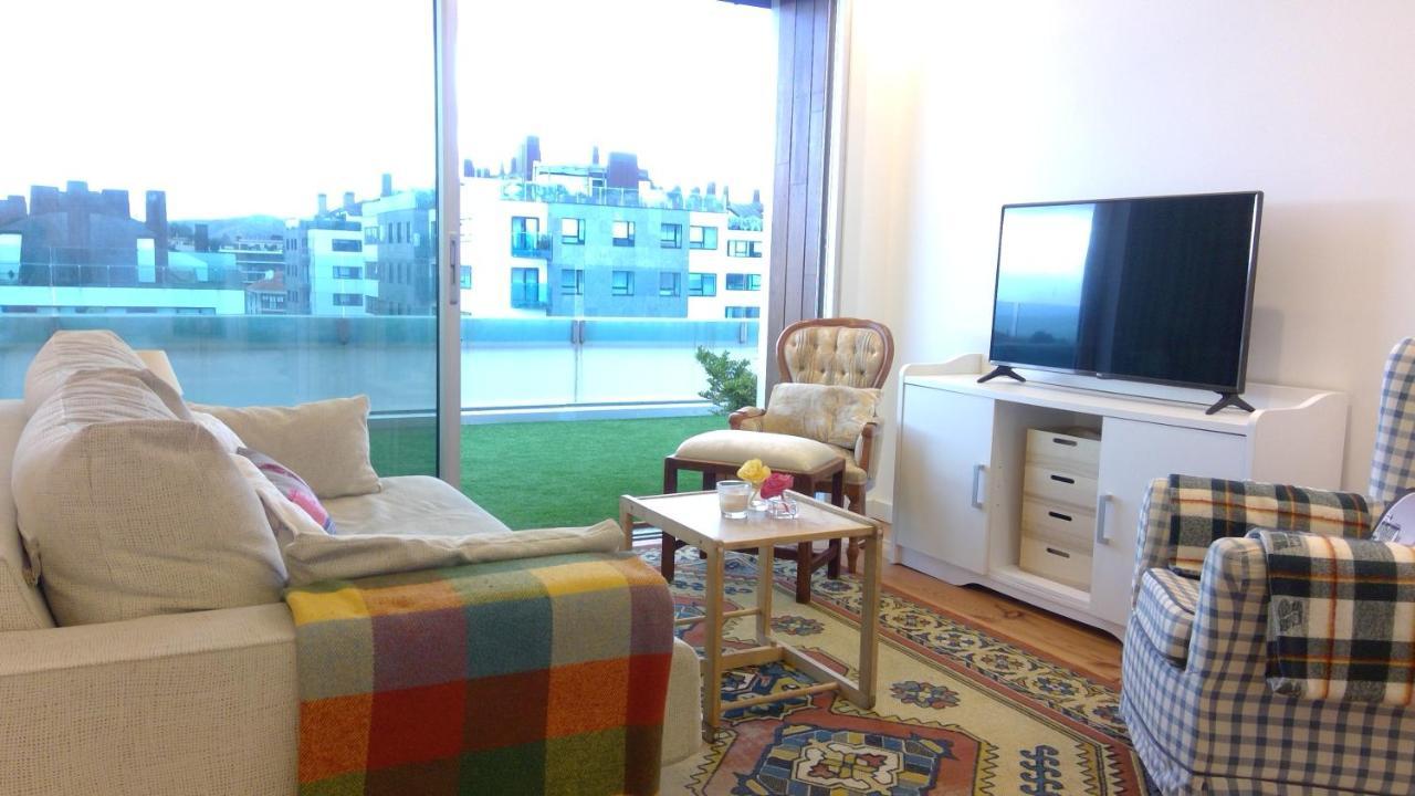 Preciosa Habitacionsuite En Atico Con Terraza II Сантяго де Компостела Екстериор снимка