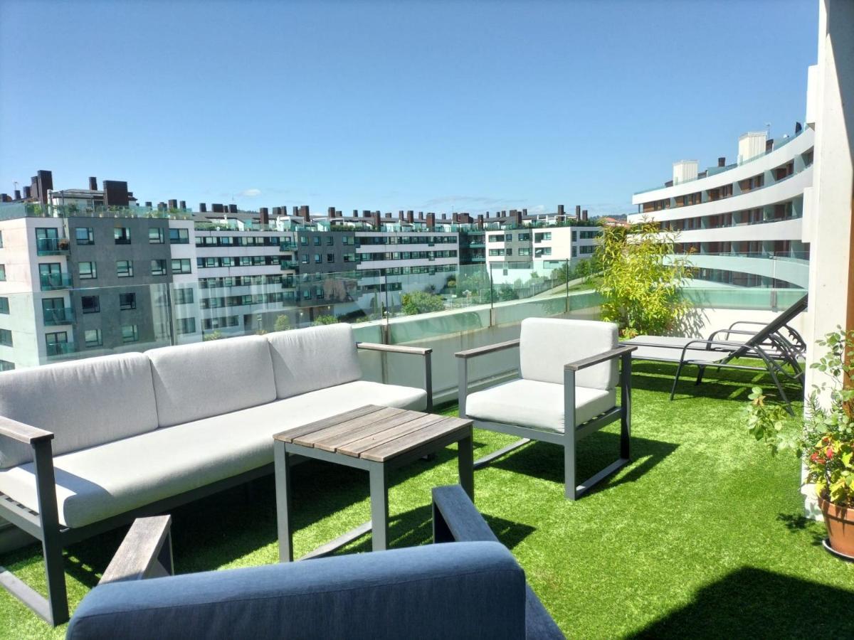 Preciosa Habitacionsuite En Atico Con Terraza II Сантяго де Компостела Екстериор снимка